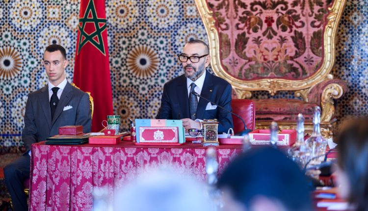 الملك محمد السادس يترأس مجلسا وزاريا
