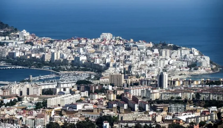 منظر عام لمدينة سبتة المحتلة