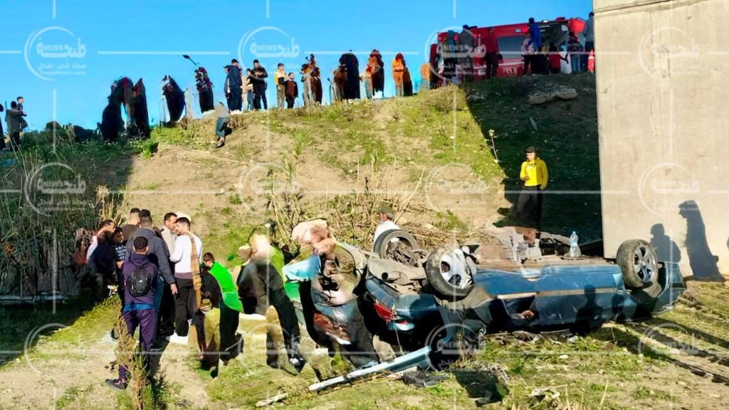 حادثة سير خطيرة بطنجة تسفر عن خمسة جرحى حادثة سير خطيرة بطنجة تسفر عن خمسة جرحى