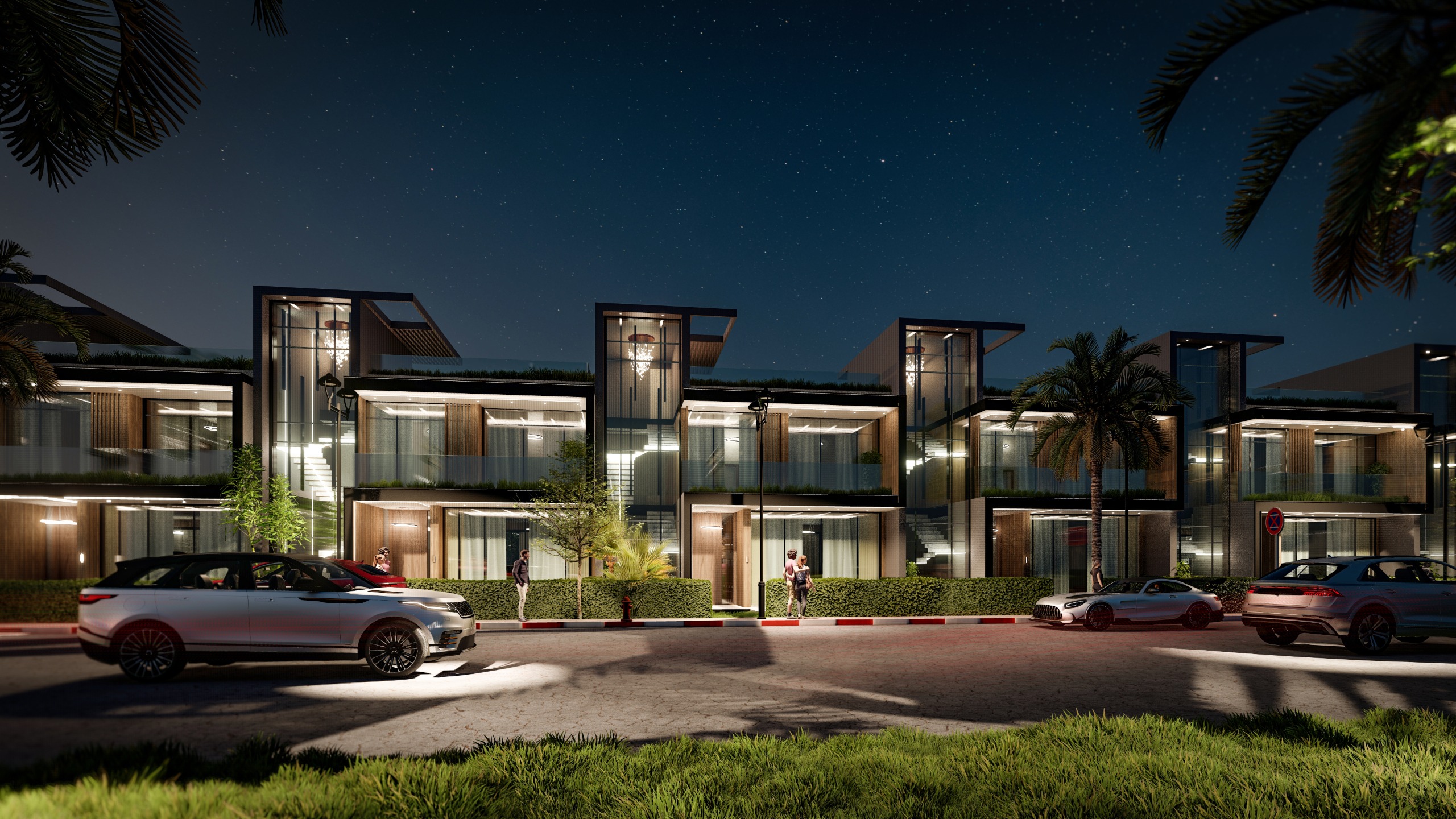 Piscine à débordement de la résidence Marina Vista