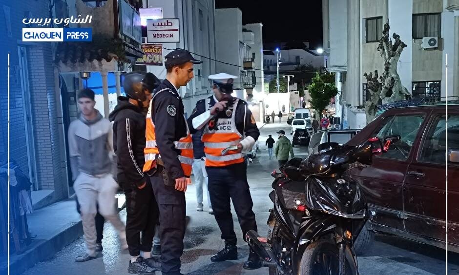 حملة أمنية بشفشاون تستهدف الدراجات النارية المخالفة للقانون
