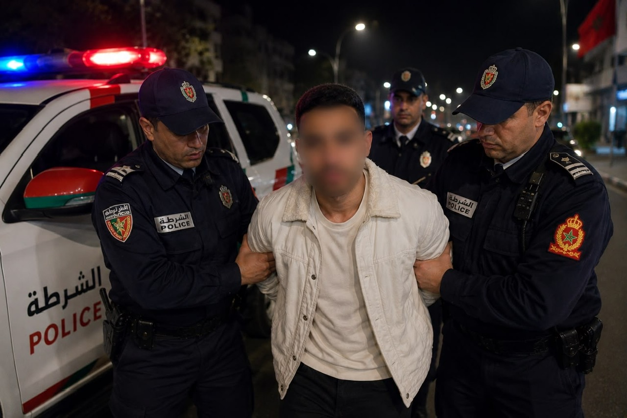 أمن طنجة يوقف شاباً ظهر في فيديو يتضمن تصريحات مسيئة في حق رجال الشرطة
