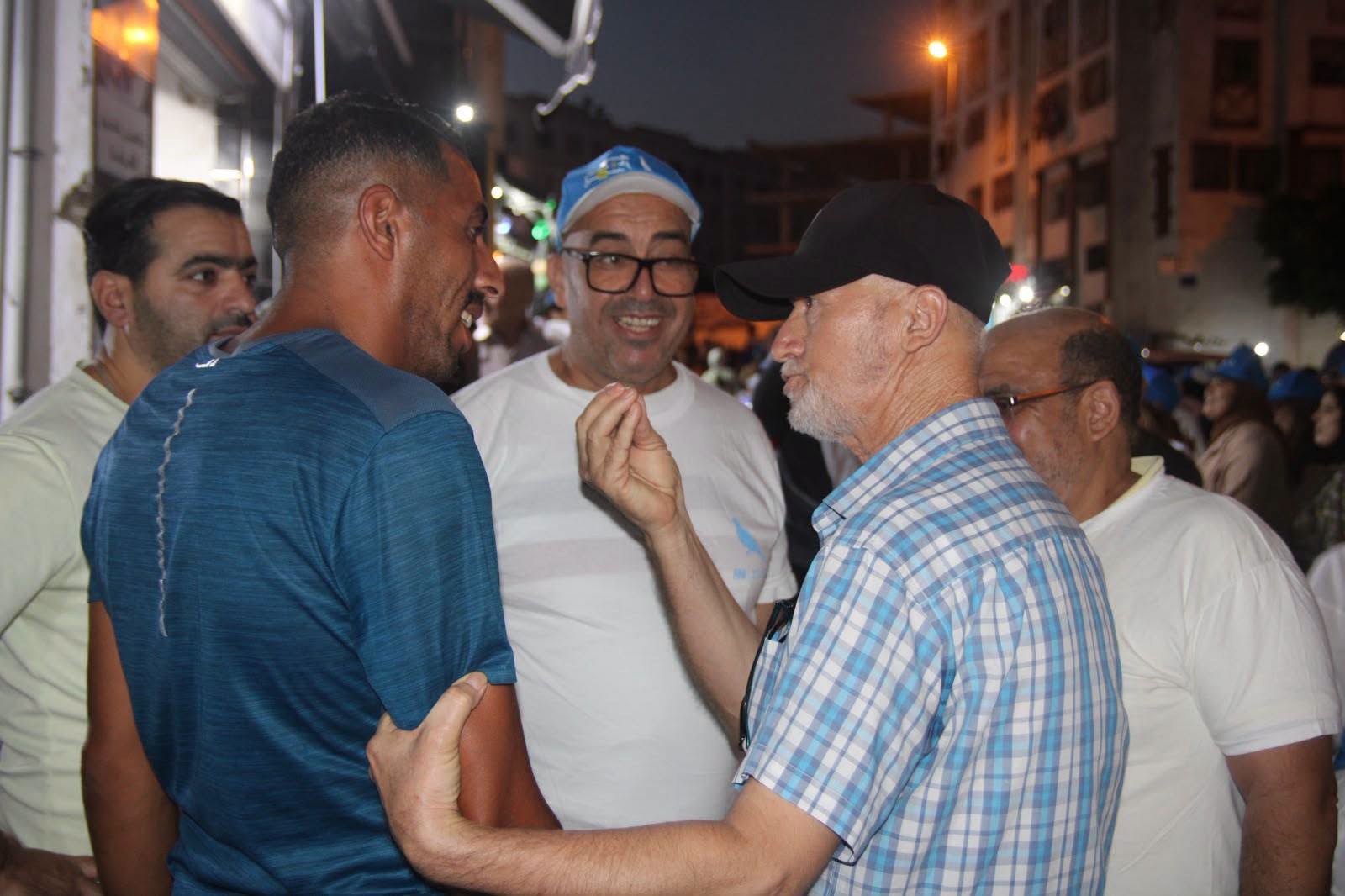 عبد الواحد بولعيش يواصل حملته الانتخابية حتى اللحظات الأخيرة وسط مساندة من ساكنة طنجة